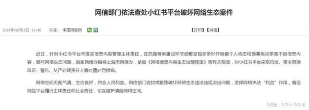 小红书信息内容管理主体责任_网络生态治理规定_小红书业务网站